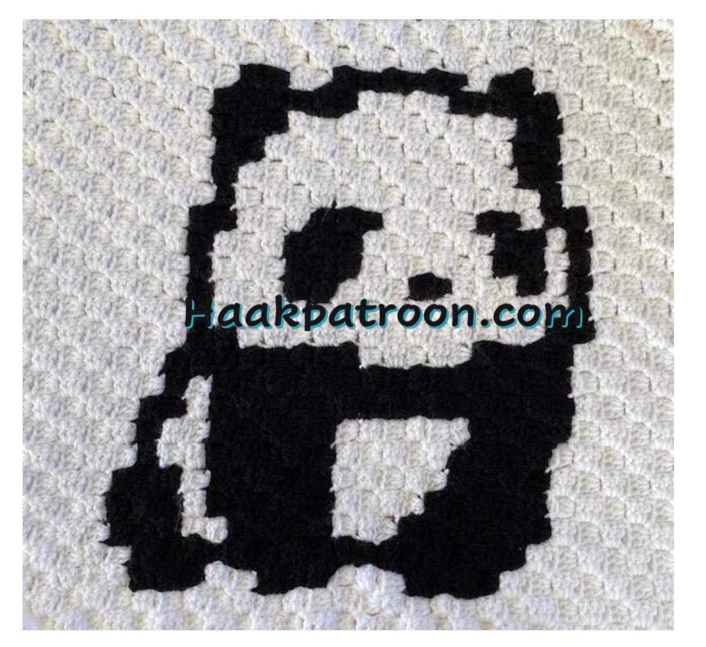Haakpatroon Panda 5 (L3.5)