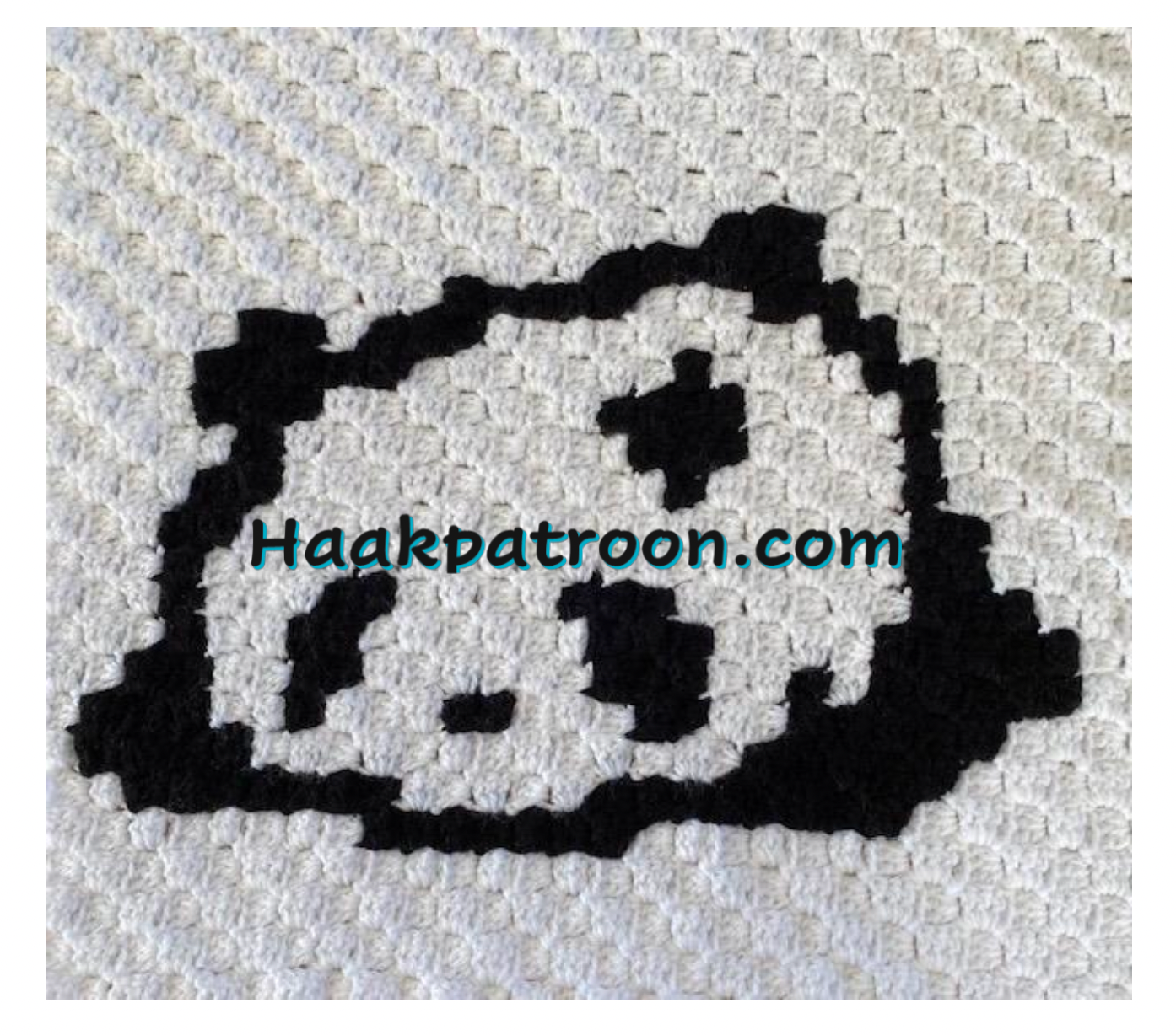 Haakpatroon Panda 8 (L3.8)